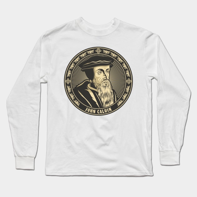 John Calvin Long Sleeve T-Shirt by Reformer
